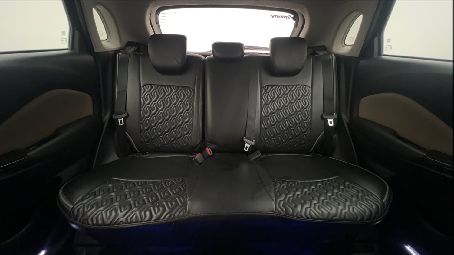 Used 2023 Toyota Glanza V Petrol Manual interior REAR SEAT CONDITION VIEW