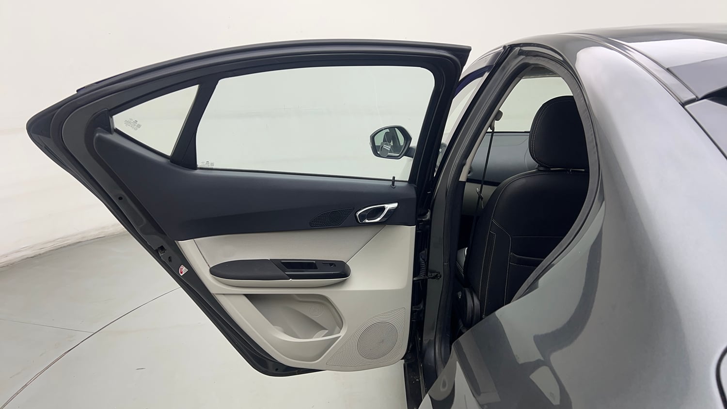 Used 2022 Tata Tigor XZ Plus CNG Cng Manual interior LEFT REAR DOOR OPEN VIEW