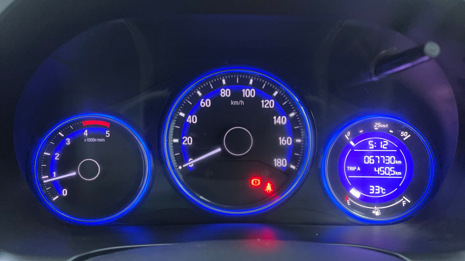 Used 2018 Honda Amaze 1.5 SX i-DTEC Diesel Manual interior CLUSTERMETER VIEW