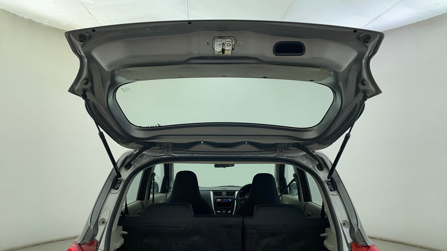 Used 2014 Maruti Suzuki Celerio VXi AMT Petrol Automatic interior DICKY DOOR OPEN VIEW