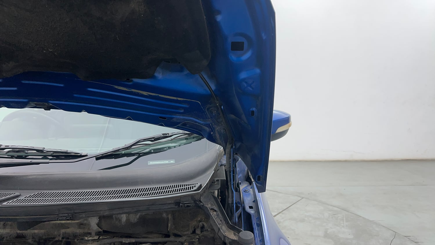 Used 2018 Ford EcoSport Trend + 1.5L Ti-VCT AT Petrol Automatic engine ENGINE LEFT SIDE HINGE & APRON VIEW