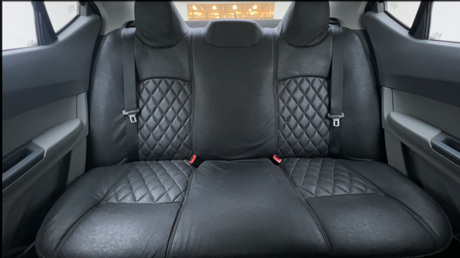Used 2021 Tata Tigor XM Petrol Manual interior REAR SEAT CONDITION VIEW