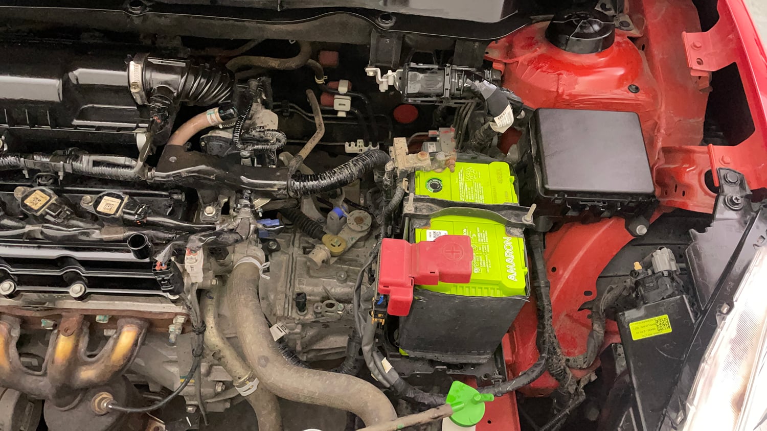 Used 2020 Maruti Suzuki Swift VXi Petrol Manual engine ENGINE LEFT SIDE VIEW