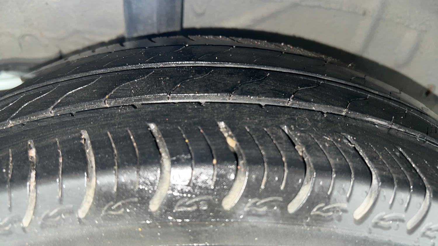 Used 2020 Honda Amaze 1.2 VX MT Petrol Petrol Manual tyres RIGHT REAR TYRE TREAD VIEW