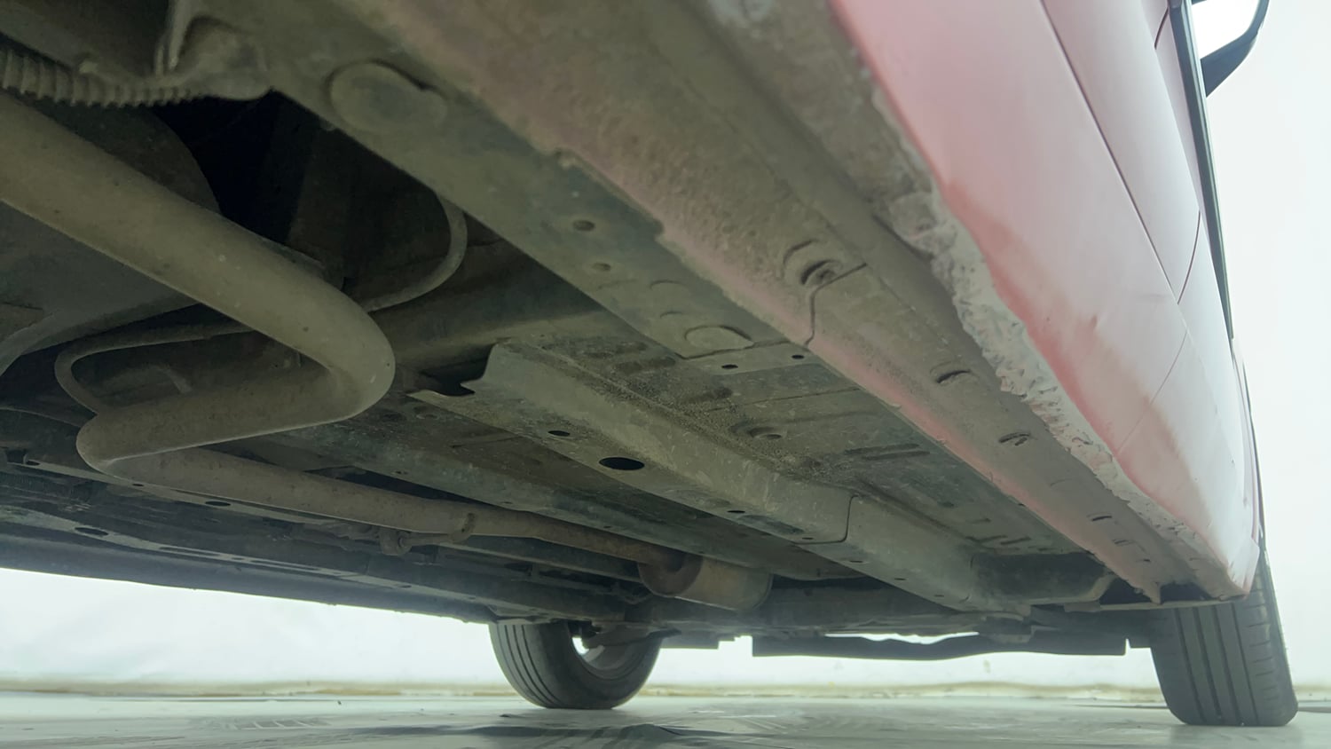 Used 2022 Tata Altroz XZ Petrol Petrol Manual extra REAR RIGHT UNDERBODY VIEW