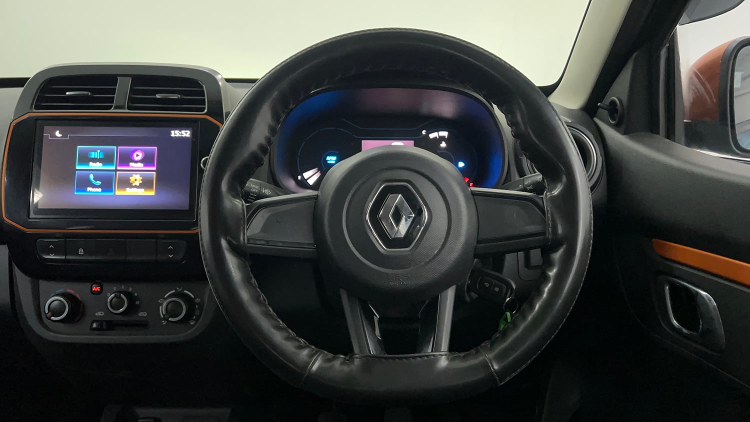 Used 2020 Renault Kwid CLIMBER 1.0 Opt Petrol Manual interior STEERING VIEW