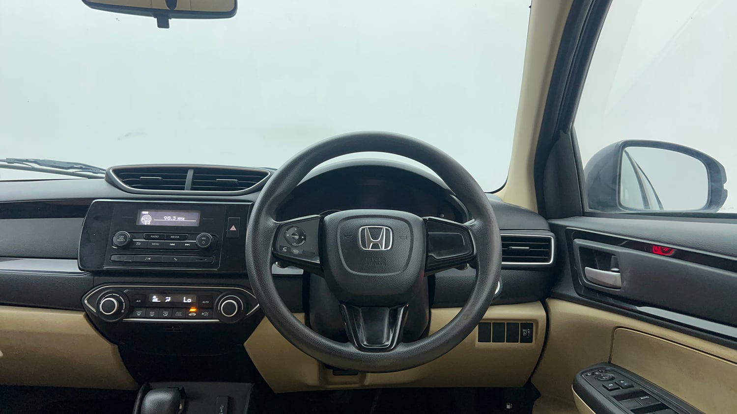 Used 2019 Honda Amaze 1.2 V CVT Petrol Petrol Automatic interior STEERING VIEW