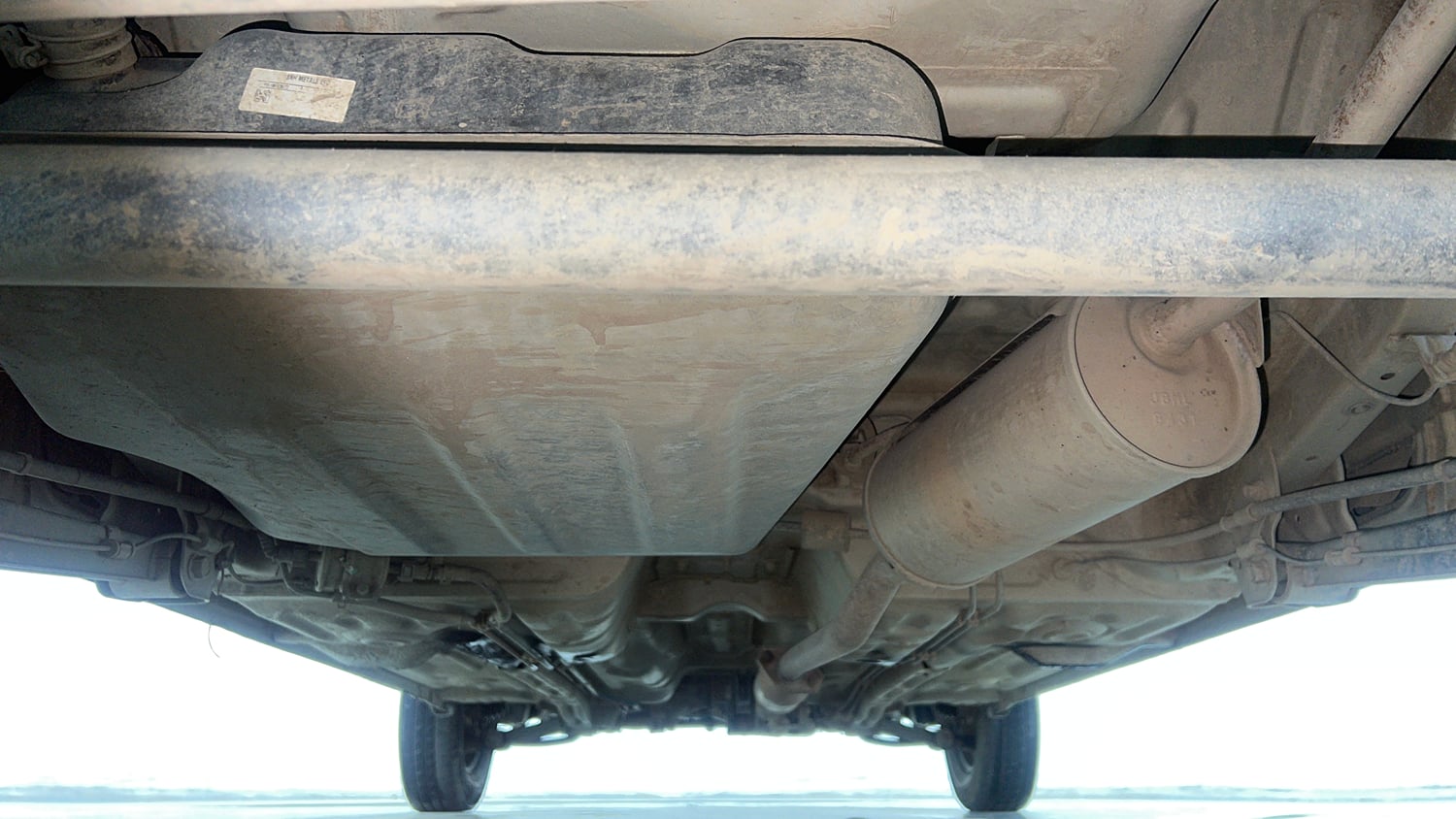 Used 2021 Maruti Suzuki Alto 800 LXi Petrol Manual extra REAR UNDERBODY VIEW (TAKEN FROM REAR)