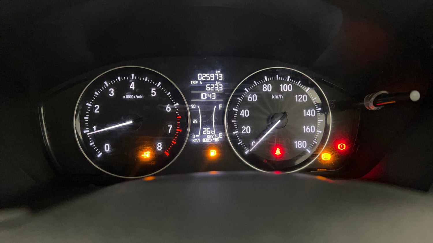 Used 2020 Honda Amaze 1.2 VX MT Petrol Petrol Manual interior CLUSTERMETER VIEW