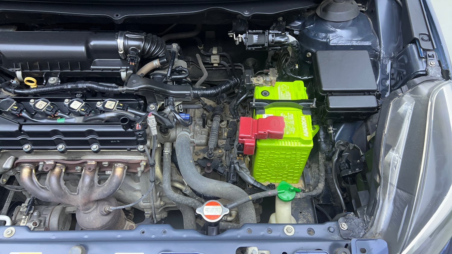 Used 2018 Maruti Suzuki Baleno Alpha 1.2 AT Petrol Automatic engine ENGINE LEFT SIDE VIEW