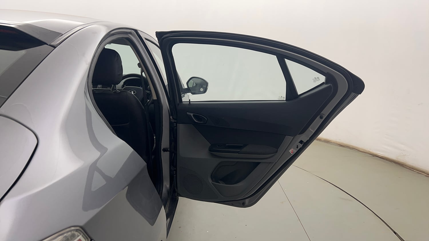 Used 2020 Tata Tigor Revotron XZ Petrol Manual interior RIGHT REAR DOOR OPEN VIEW