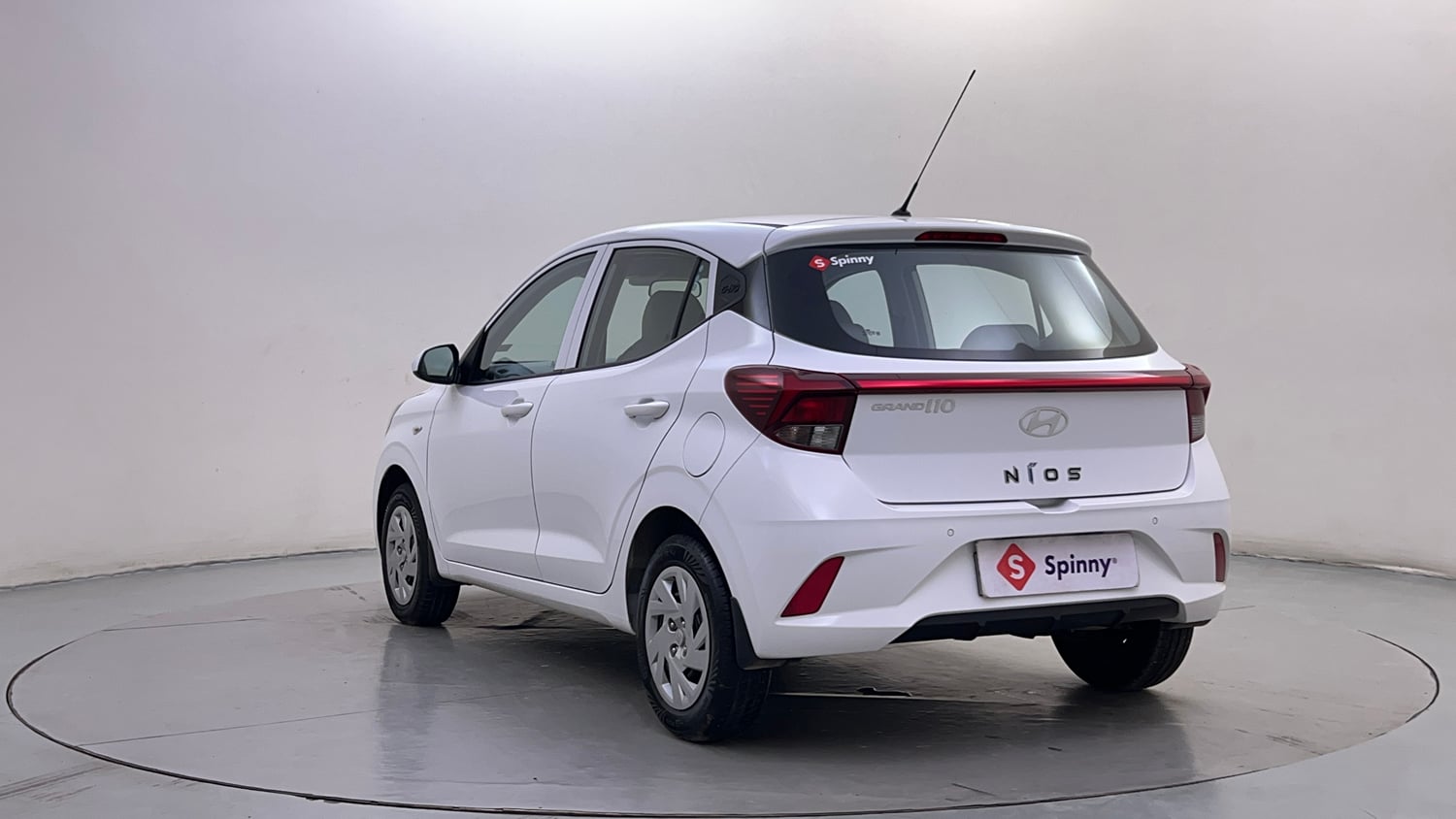 Used 2026 Hyundai Grand i10 Nios Magna 1.2 Kappa Petrol Manual exterior LEFT REAR CORNER VIEW