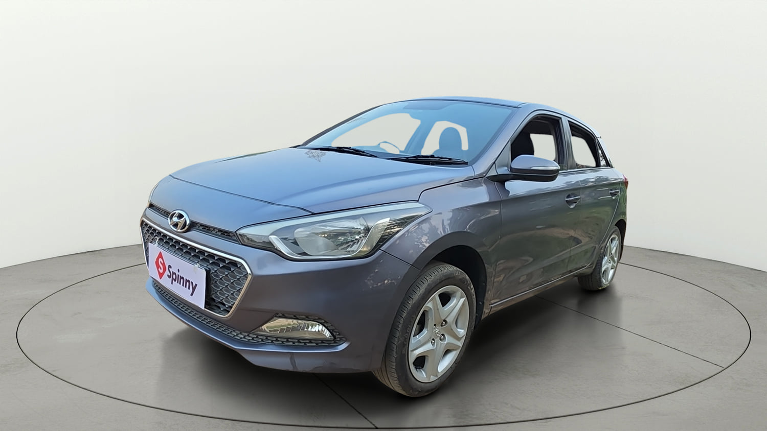 Used 2017 Hyundai Elite i20 Asta 1.2 Petrol Manual exterior LEFT FRONT CORNER VIEW