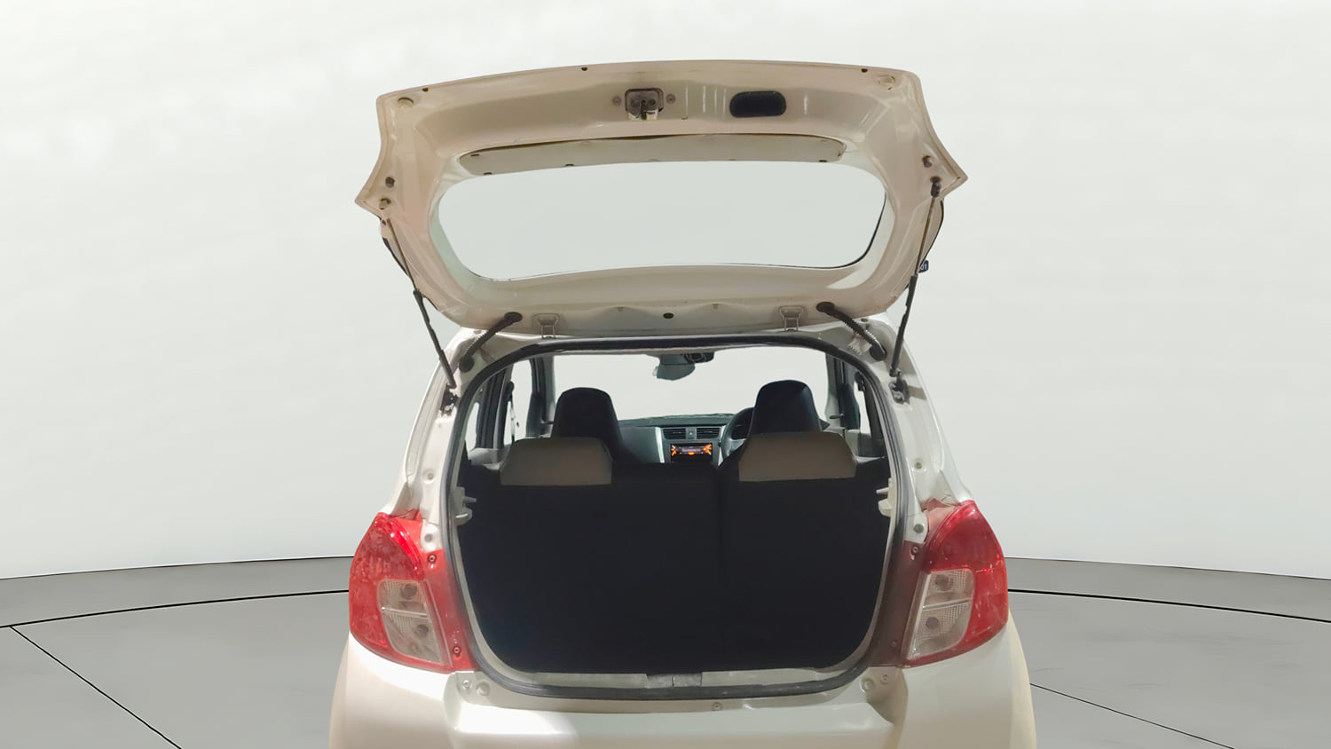 Used 2015 Maruti Suzuki Celerio VXi AMT Petrol Automatic interior DICKY INSIDE VIEW