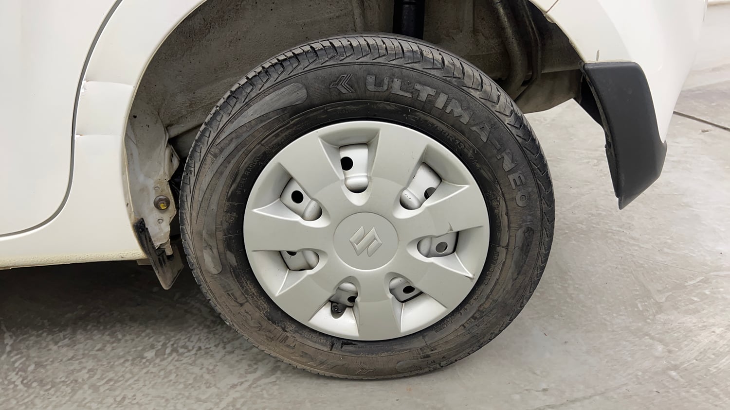 Used 2021 Maruti Suzuki Wagon R LXi 1.0 CNG Cng Manual tyres LEFT REAR TYRE RIM VIEW