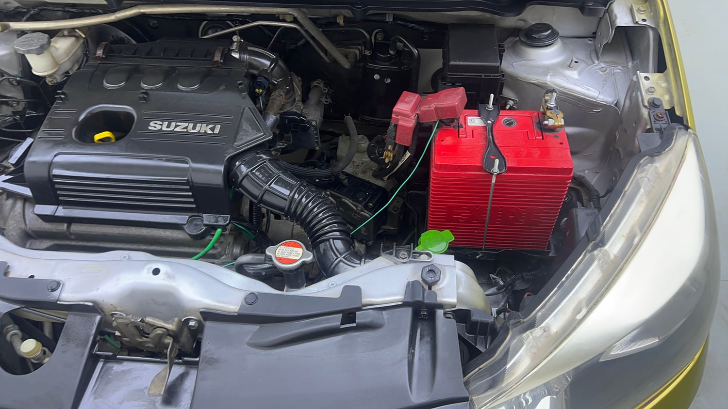 Used 2014 Maruti Suzuki Celerio VXi AMT Petrol Automatic engine ENGINE LEFT SIDE VIEW