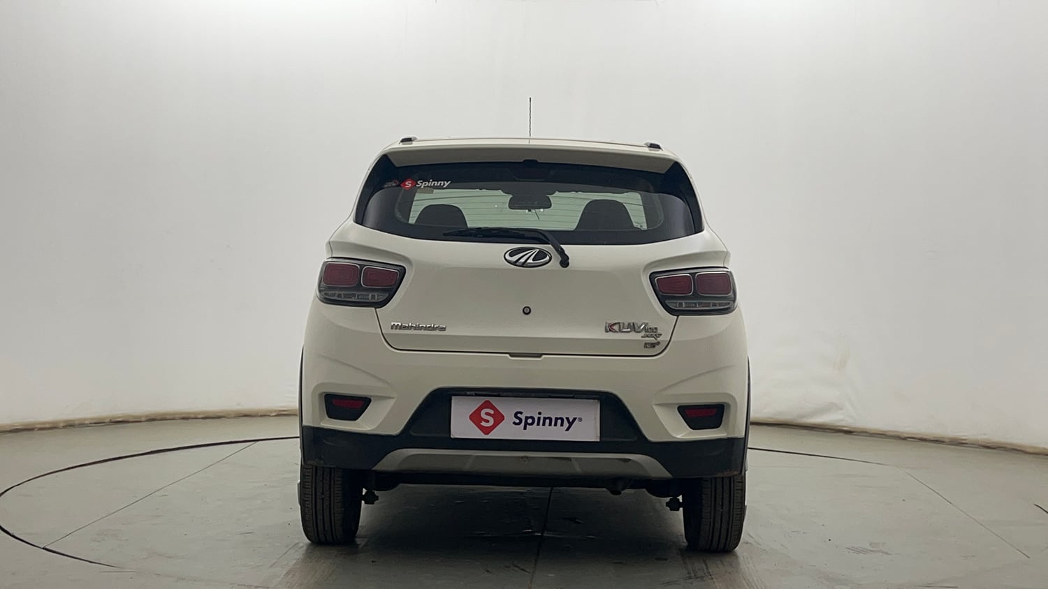 Used 2018 Mahindra KUV100 NXT K6 Plus 6 STR Petrol Manual exterior BACK VIEW