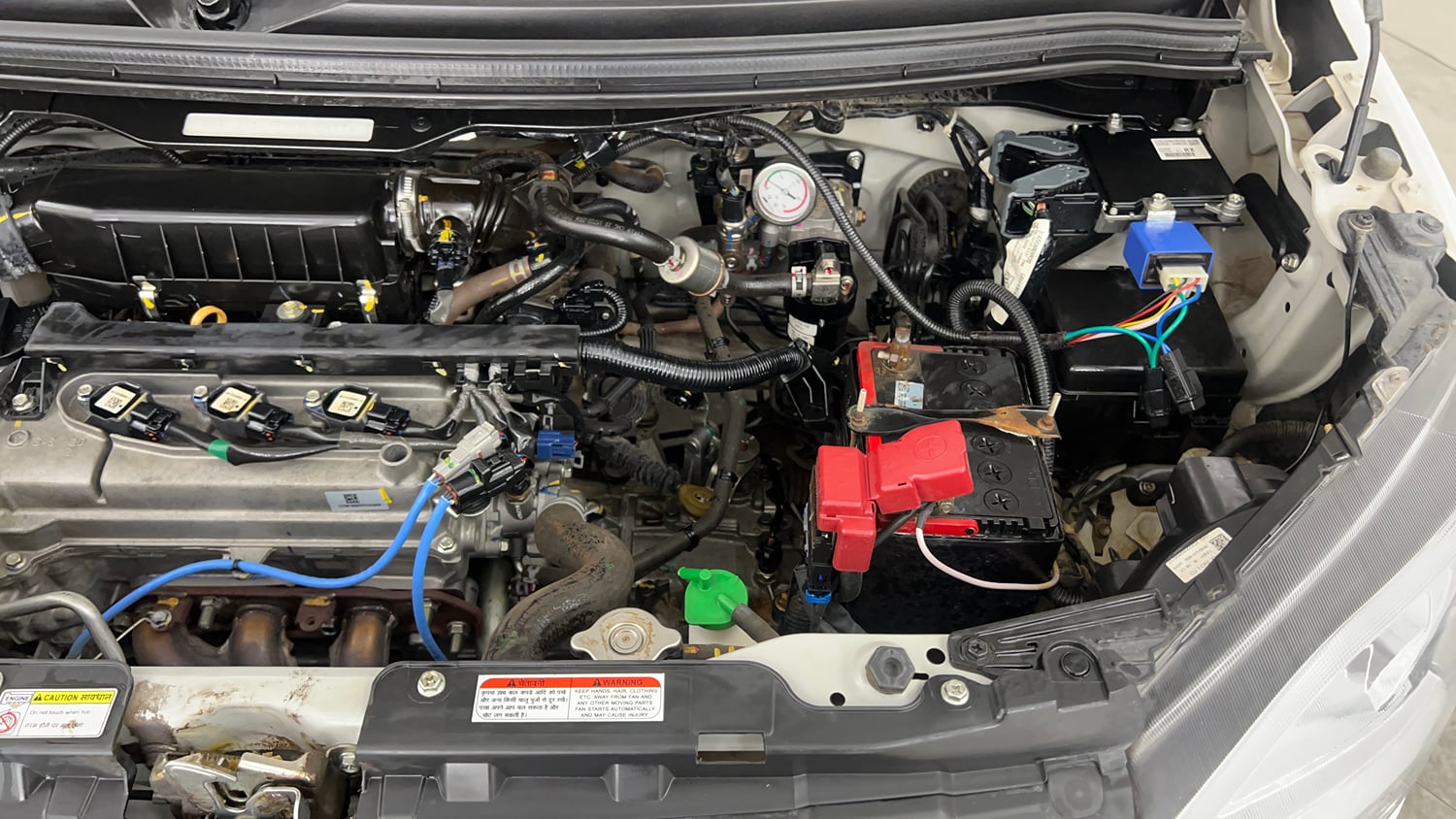 Used 2021 Maruti Suzuki Wagon R LXi 1.0 CNG Cng Manual engine ENGINE LEFT SIDE VIEW