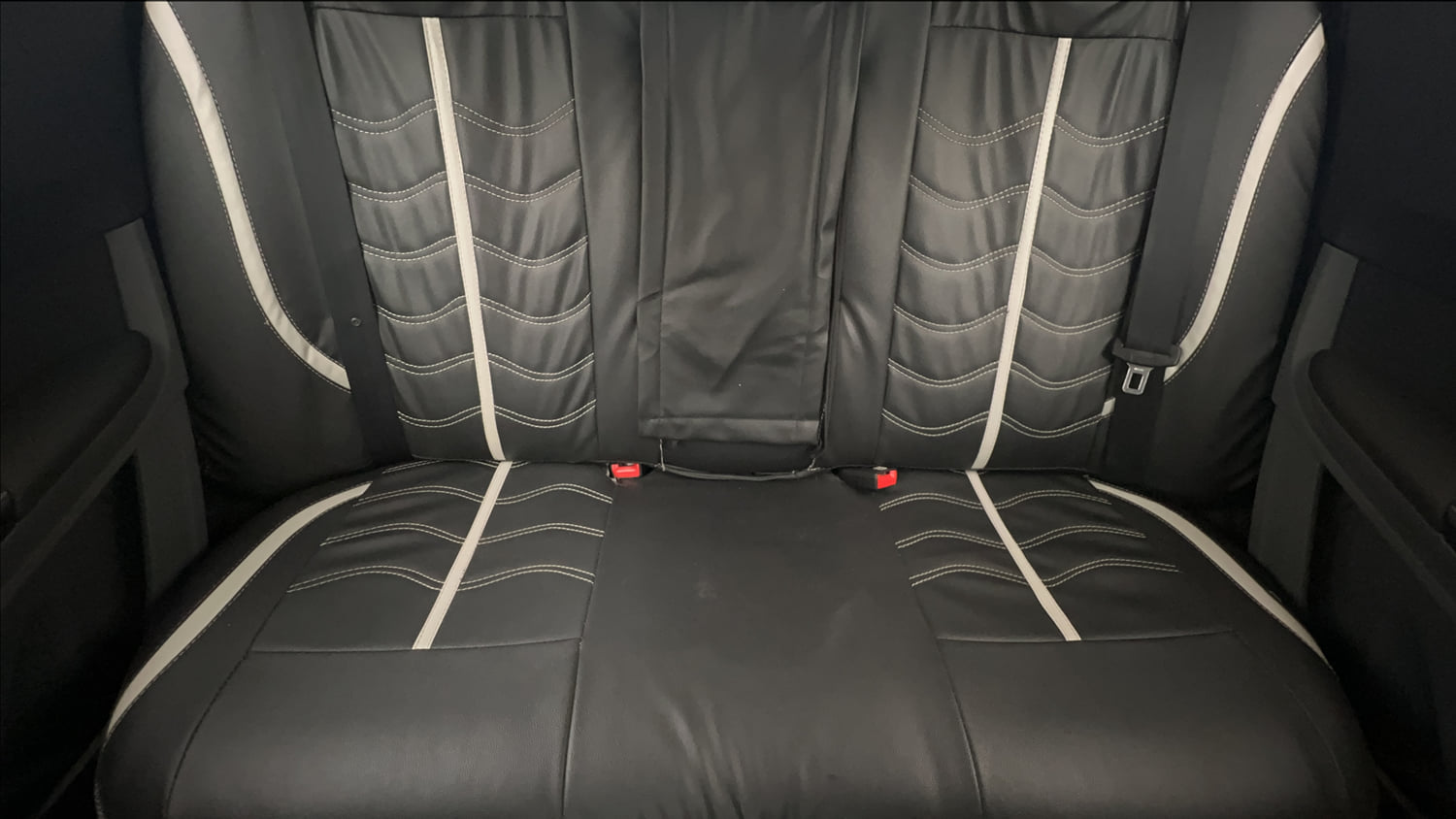 Used 2020 Tata Tigor Revotron XZ Petrol Manual interior REAR SEAT CONDITION VIEW