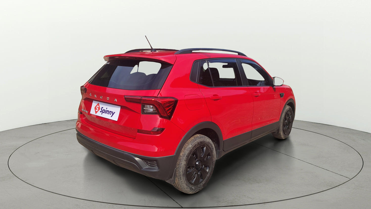 Used 2022 Skoda Kushaq Active 1.0 TSI MT Petrol Manual exterior RIGHT REAR CORNER VIEW