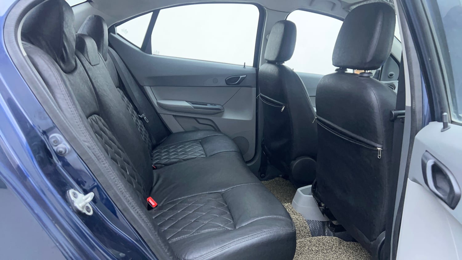 Used 2021 Tata Tigor XM Petrol Manual interior RIGHT SIDE REAR DOOR CABIN VIEW