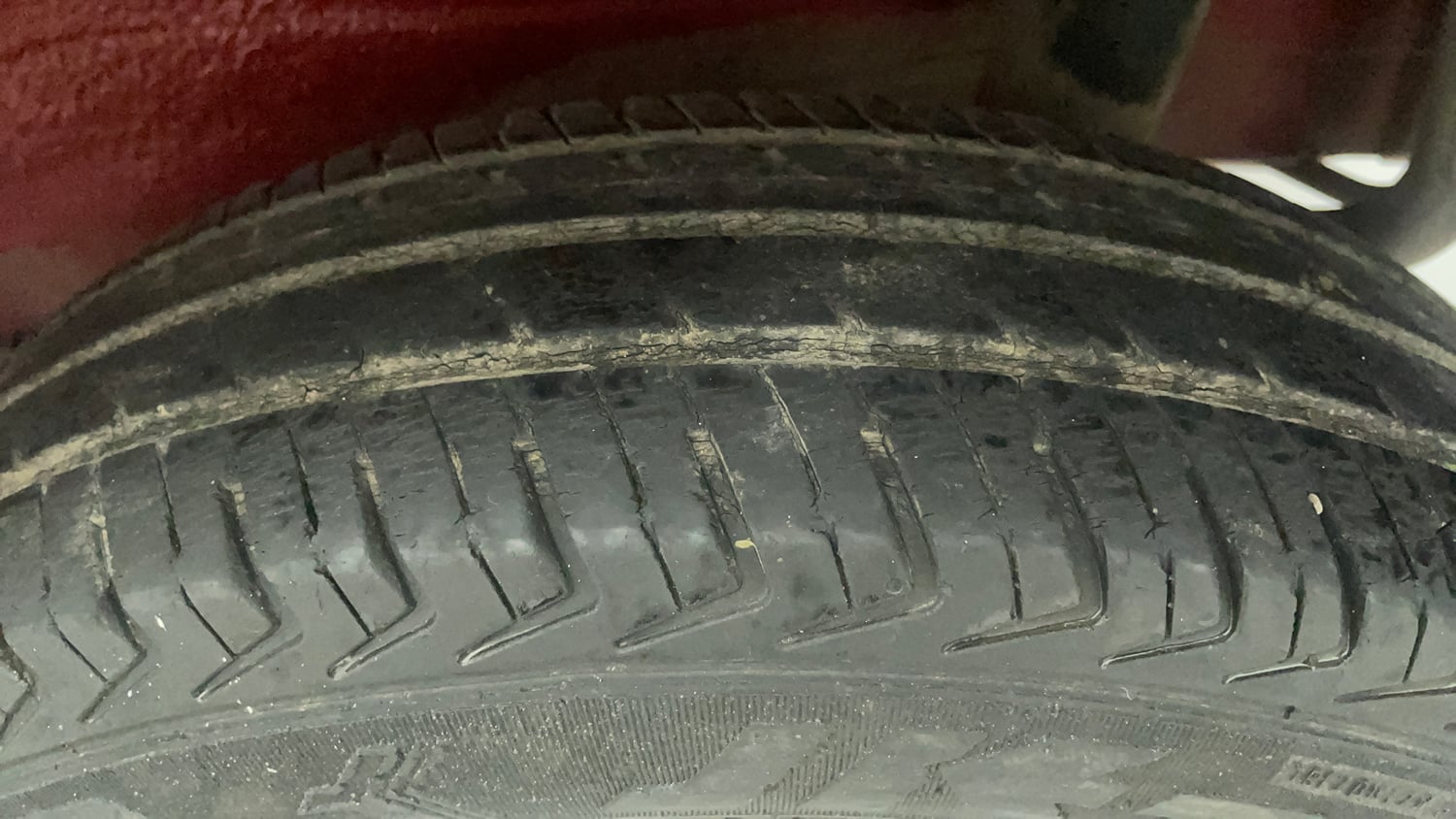 Used 2023 Maruti Suzuki Alto K10 VXi Plus Petrol Manual tyres LEFT REAR TYRE TREAD VIEW