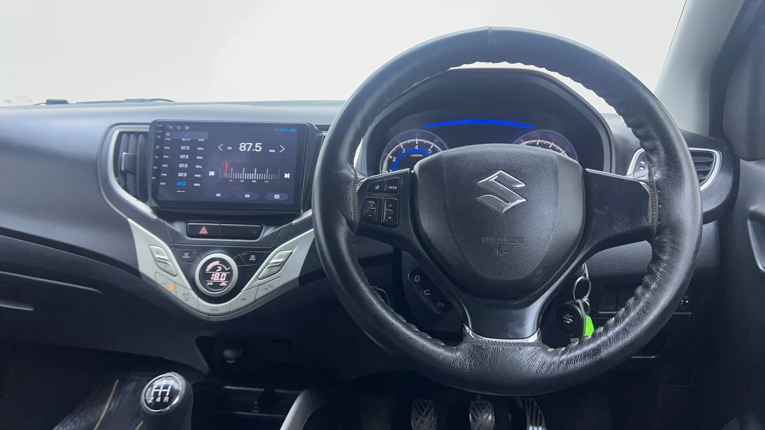 Used 2018 Maruti Suzuki Baleno Delta 1.2 Petrol Manual interior STEERING VIEW