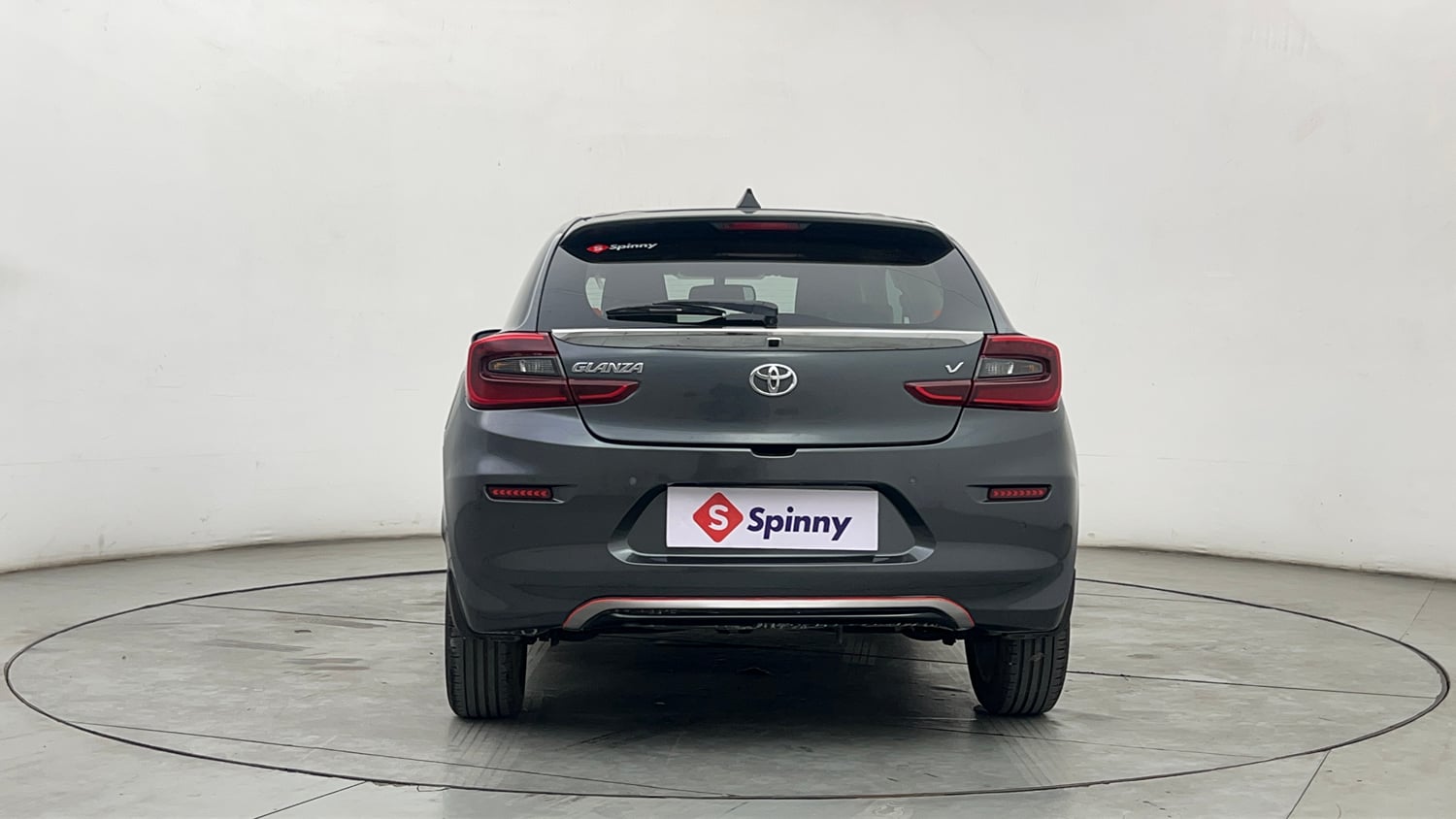 Used 2023 Toyota Glanza V Petrol Manual exterior BACK VIEW