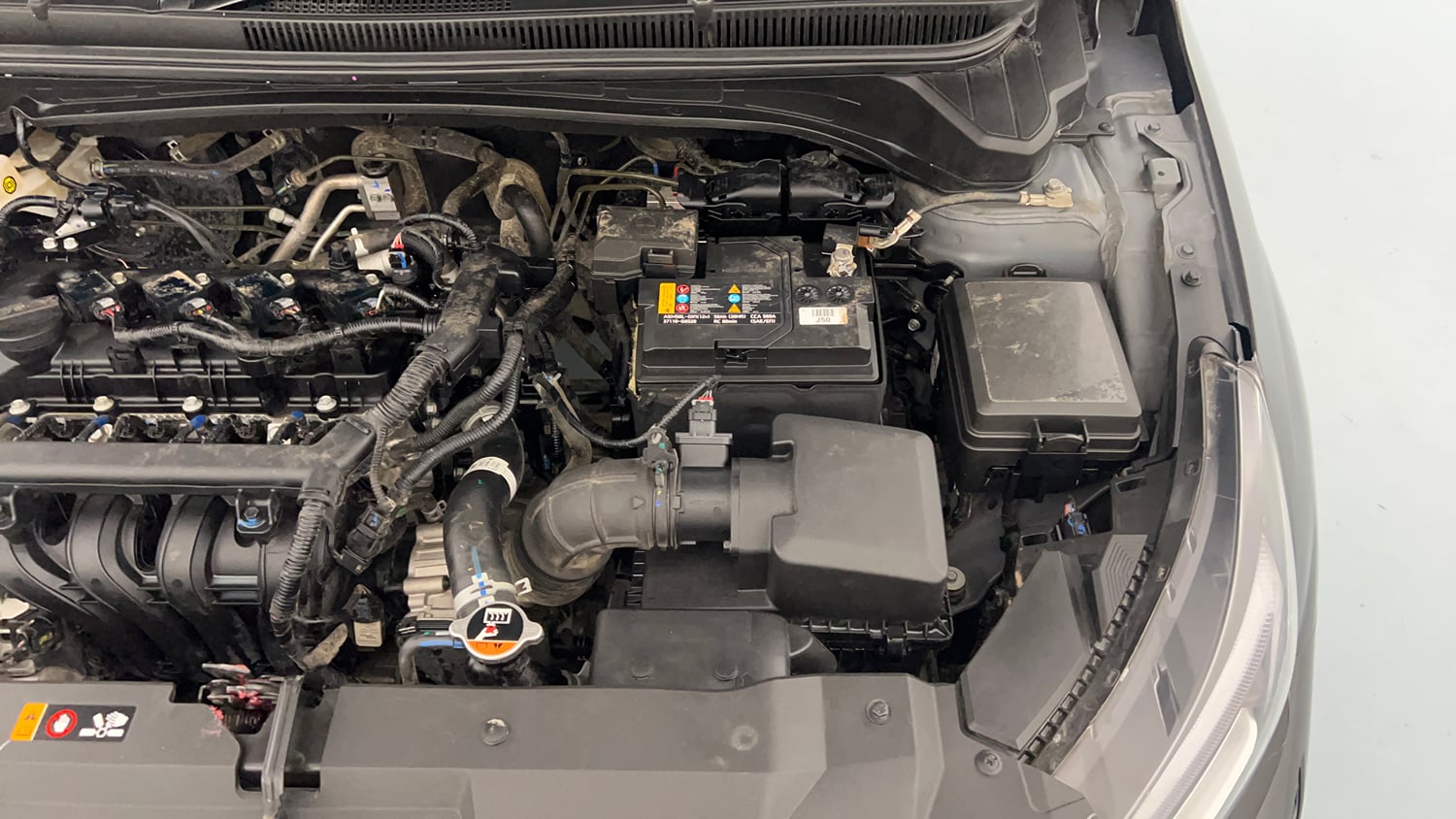 Used 2024 Hyundai New i20 Asta 1.2 MT Petrol Manual engine ENGINE LEFT SIDE VIEW