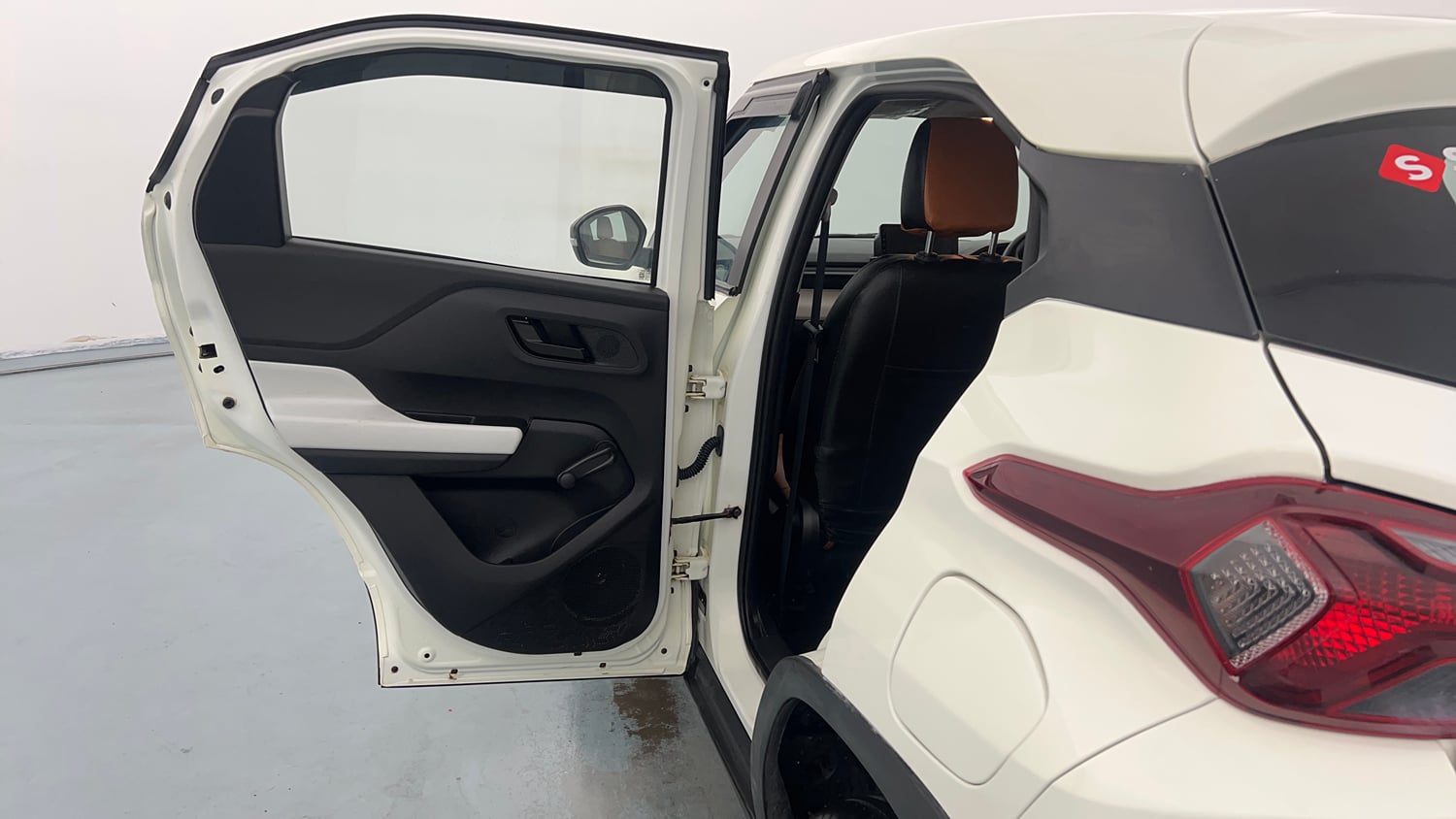 Used 2023 Tata Punch Pure MT Petrol Manual interior LEFT REAR DOOR OPEN VIEW