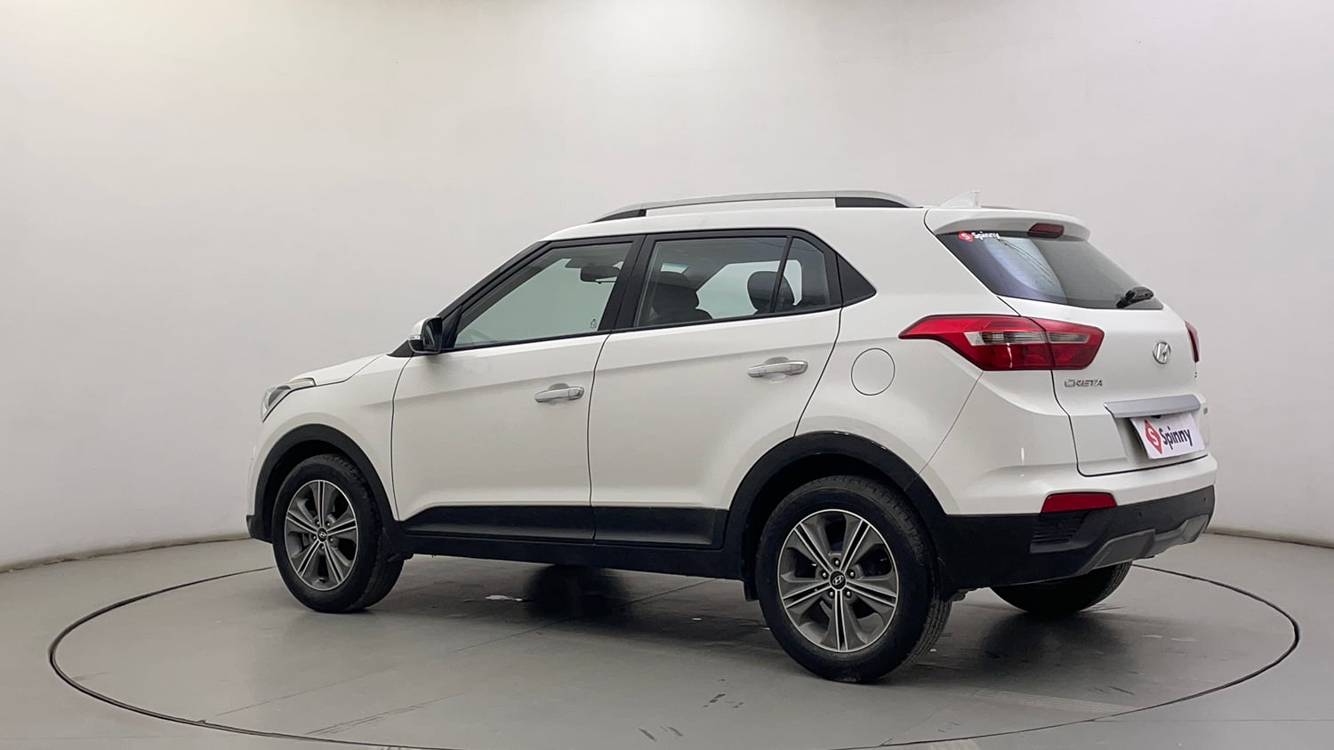 Used 2016 Hyundai Creta 1.6 SX Plus AT Petrol Petrol Automatic exterior LEFT REAR CORNER VIEW