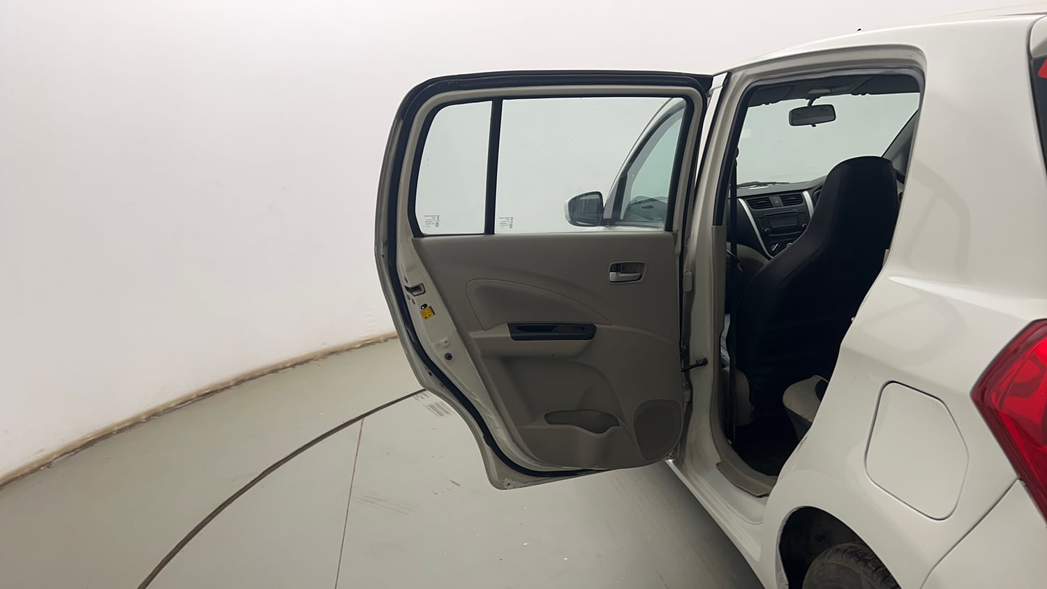 Used 2015 Maruti Suzuki Celerio ZXi AMT Petrol Automatic interior LEFT REAR DOOR OPEN VIEW