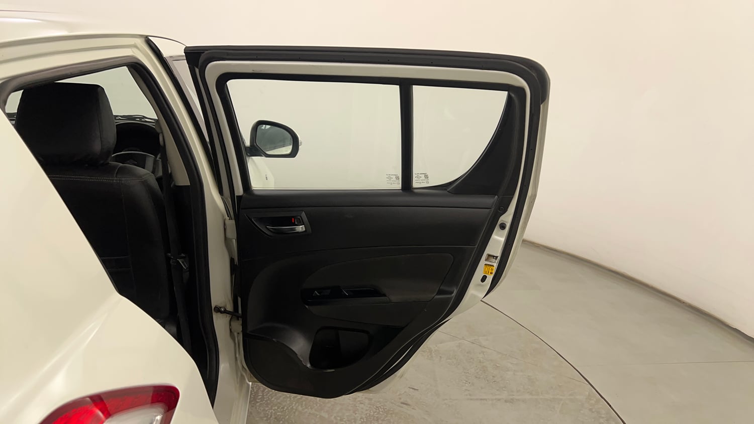 Used 2012 Maruti Suzuki Swift VXi Petrol Manual interior RIGHT REAR DOOR OPEN VIEW