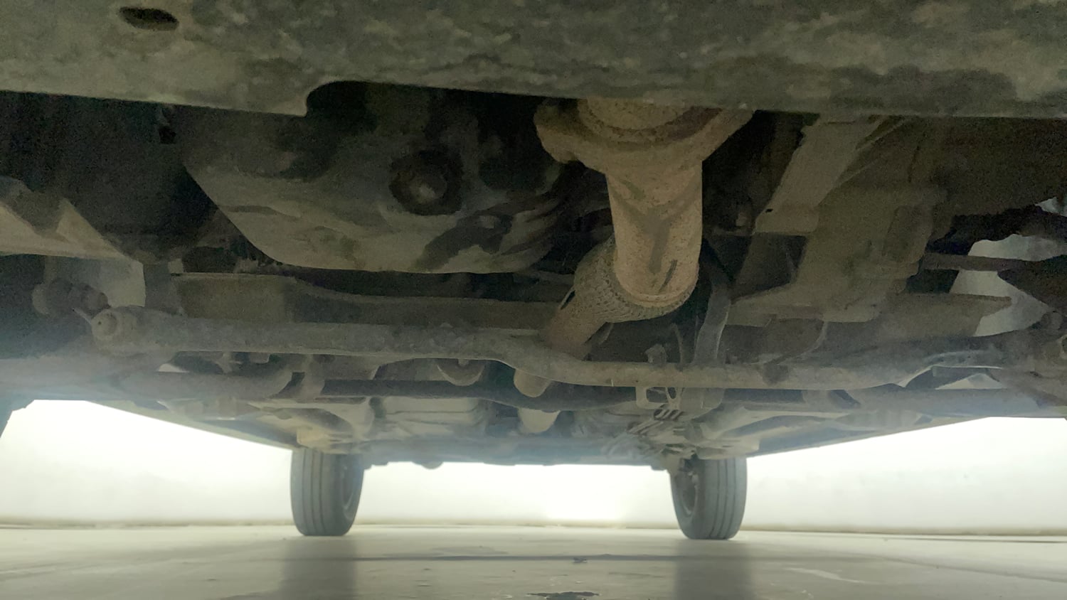 Used 2023 Tata Tiago XT CNG Cng Manual extra FRONT LEFT UNDERBODY VIEW