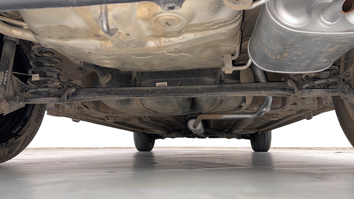 Used 2016 Maruti Suzuki Celerio ZXi AMT Petrol Automatic extra REAR UNDERBODY VIEW (TAKEN FROM REAR)