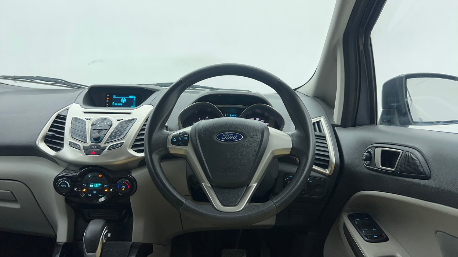 Used 2017 Ford EcoSport Titanium 1.5L Ti-VCT AT Petrol Automatic interior STEERING VIEW