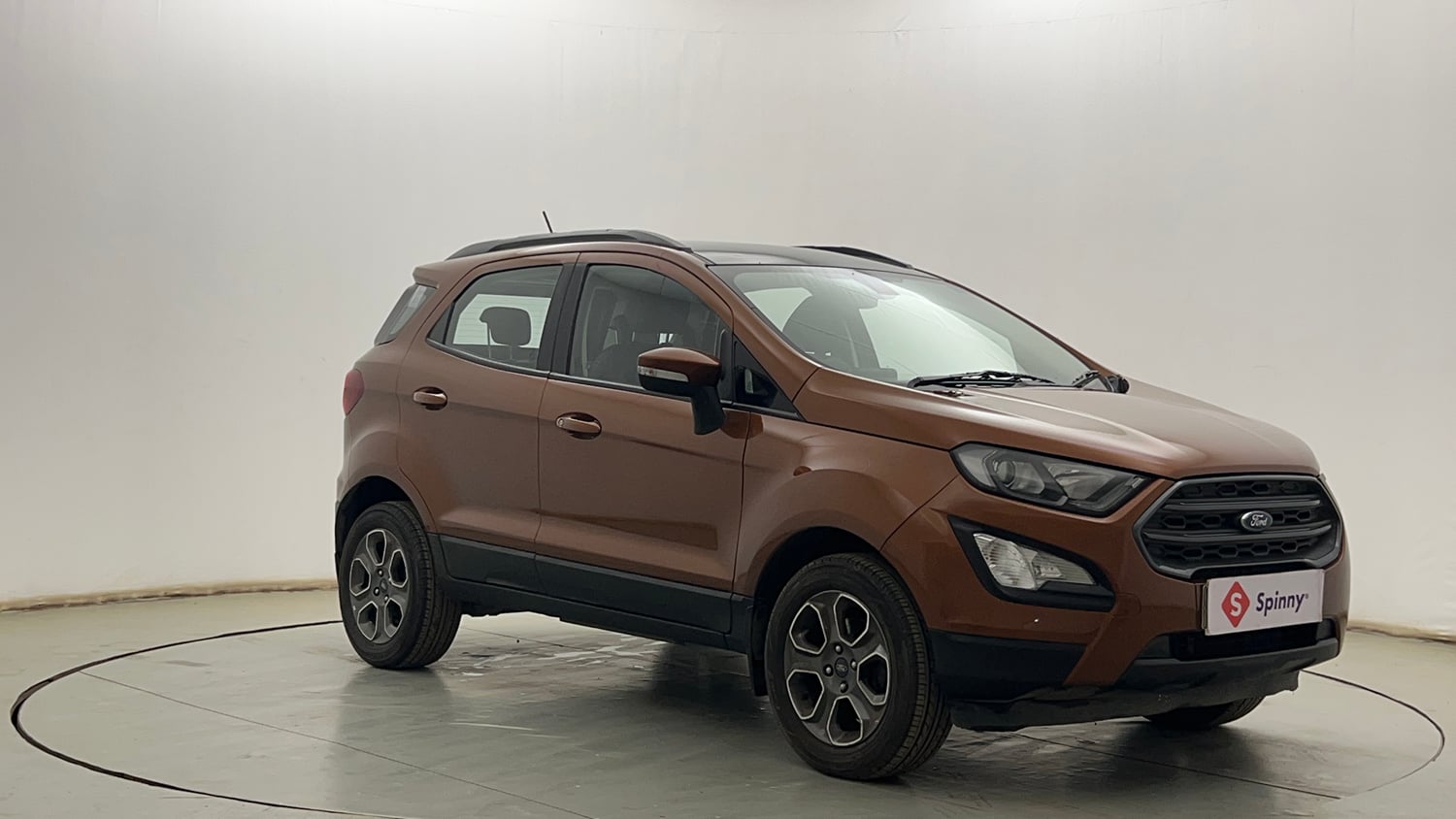 Used 2021 Ford EcoSport S MT 1.5 Ti-VCT Petrol Manual exterior RIGHT FRONT CORNER VIEW