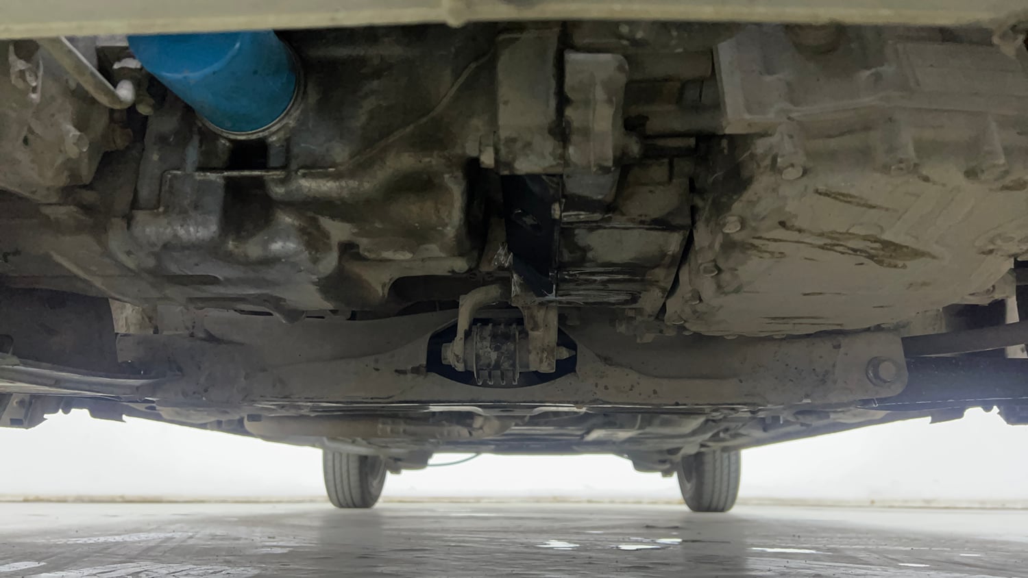 Used 2018 Honda Jazz VX CVT Petrol Petrol Automatic extra FRONT LEFT UNDERBODY VIEW