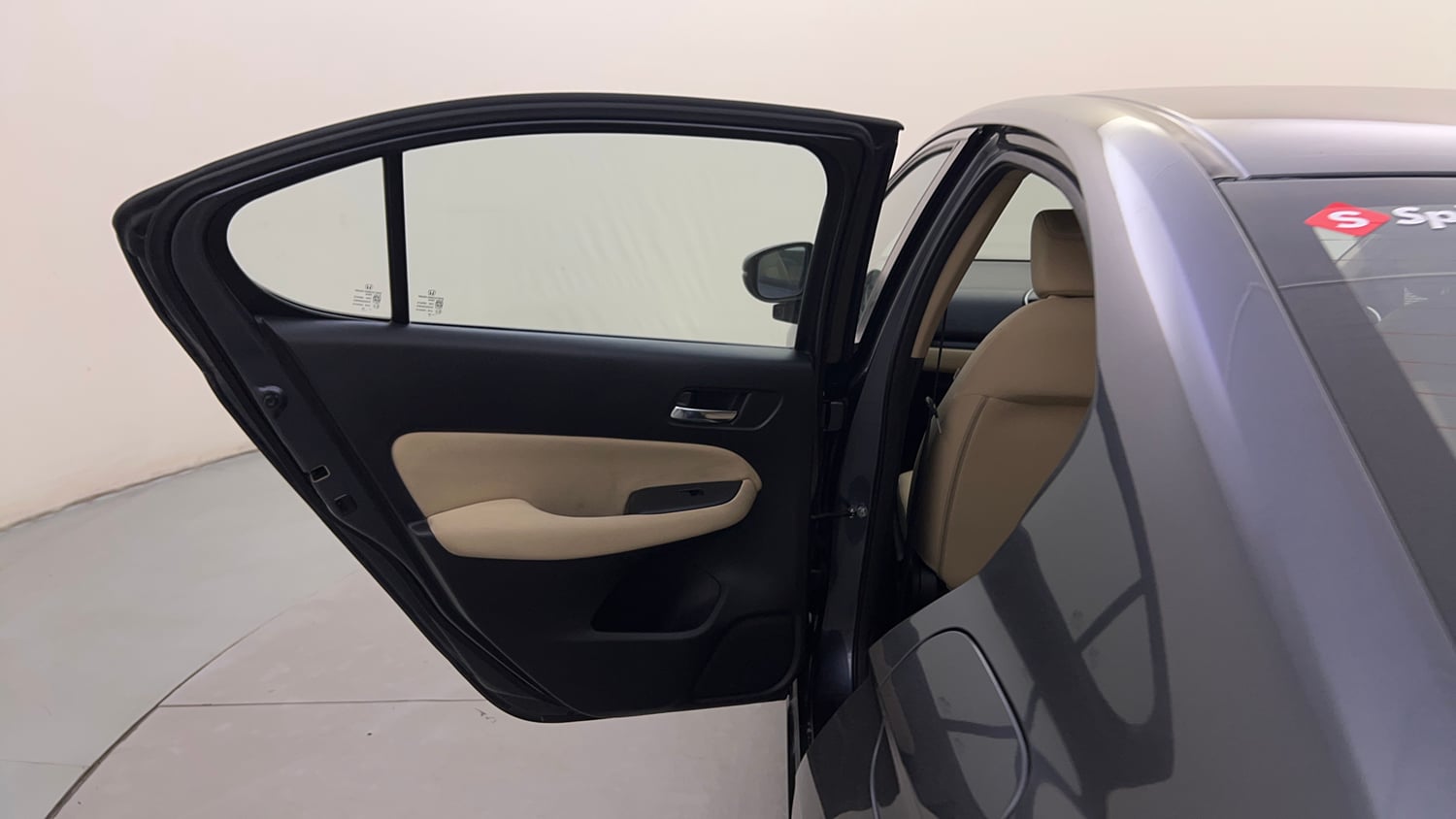 Used 2024 Honda City VX Petrol MT Petrol Manual interior LEFT REAR DOOR OPEN VIEW
