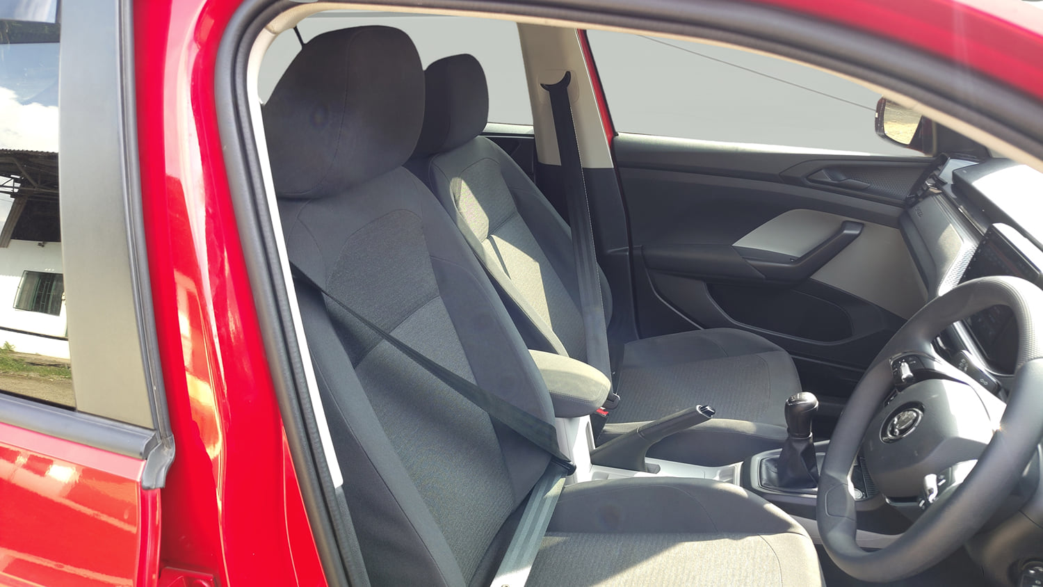 Used 2022 Skoda Kushaq Active 1.0 TSI MT Petrol Manual interior RIGHT SIDE FRONT DOOR CABIN VIEW