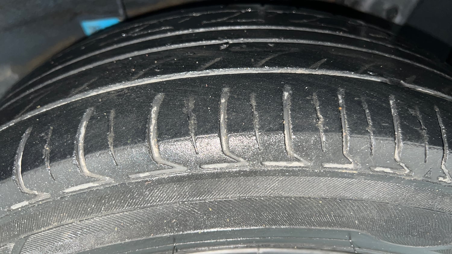 Used 2021 Hyundai Grand i10 Nios Sportz 1.2 Kappa VTVT Petrol Manual tyres LEFT REAR TYRE TREAD VIEW