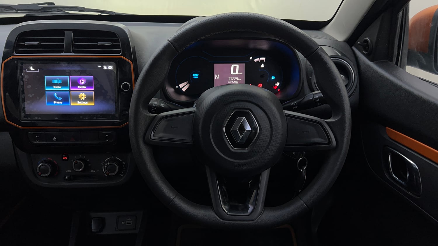 Used 2020 Renault Kwid CLIMBER 1.0 AMT Opt Petrol Automatic interior STEERING VIEW