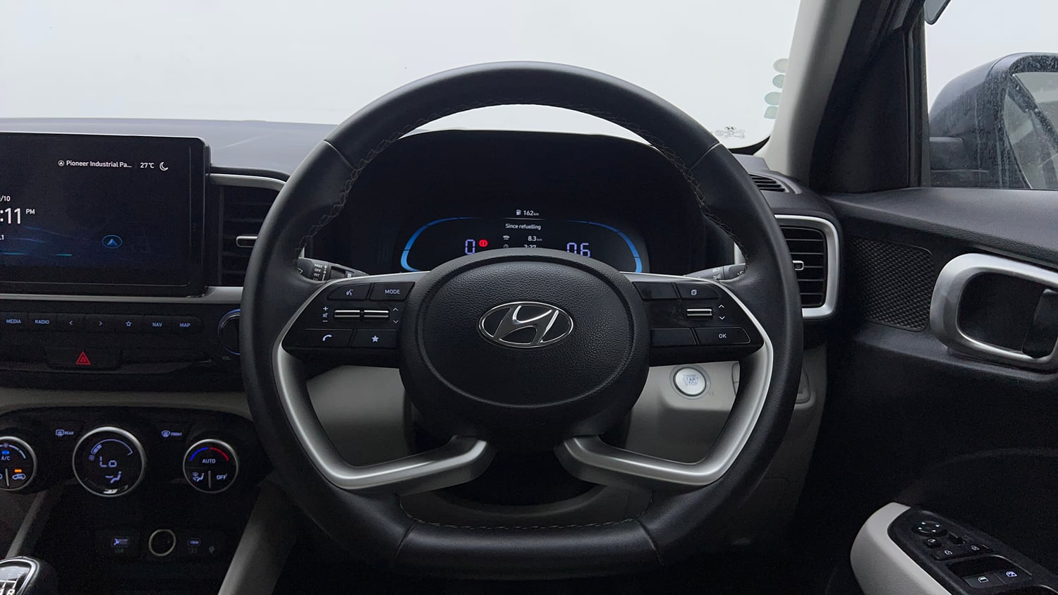 Used 2022 Hyundai Venue SX 1.2 Petrol Petrol Manual interior STEERING VIEW