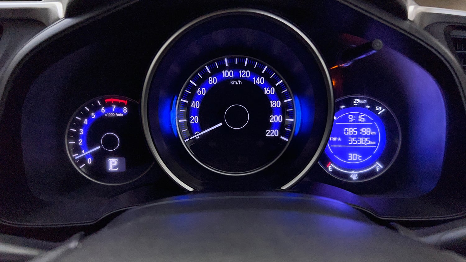 Used 2018 Honda Jazz V CVT Petrol Petrol Automatic interior CLUSTERMETER VIEW