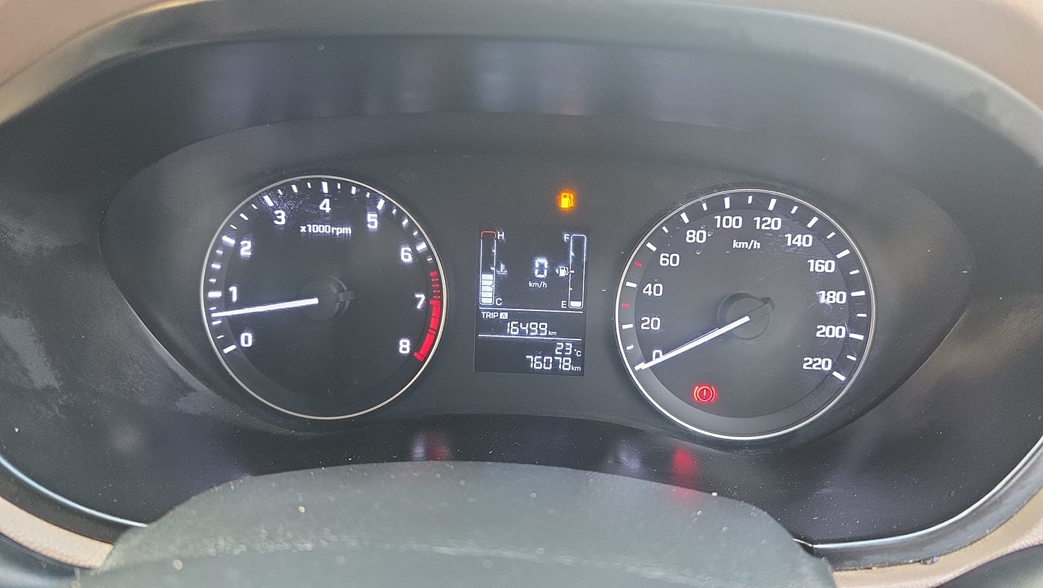 Used 2017 Hyundai Elite i20 Asta 1.2 Petrol Manual interior CLUSTERMETER VIEW