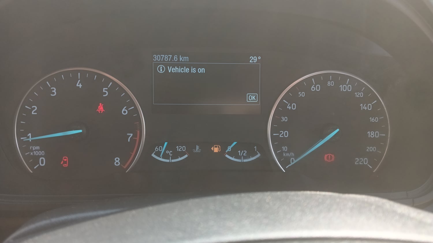 Used 2020 Ford EcoSport S Petrol Petrol Manual interior CLUSTERMETER VIEW