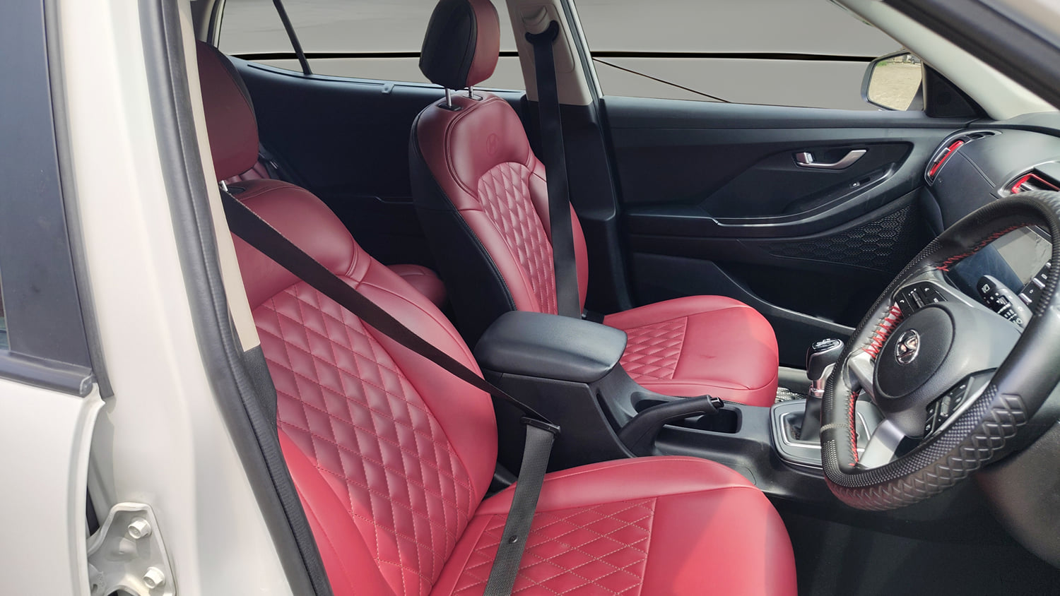 Used 2023 Hyundai Creta S Plus 1.5 Petrol Knight Petrol Manual interior RIGHT SIDE FRONT DOOR CABIN VIEW