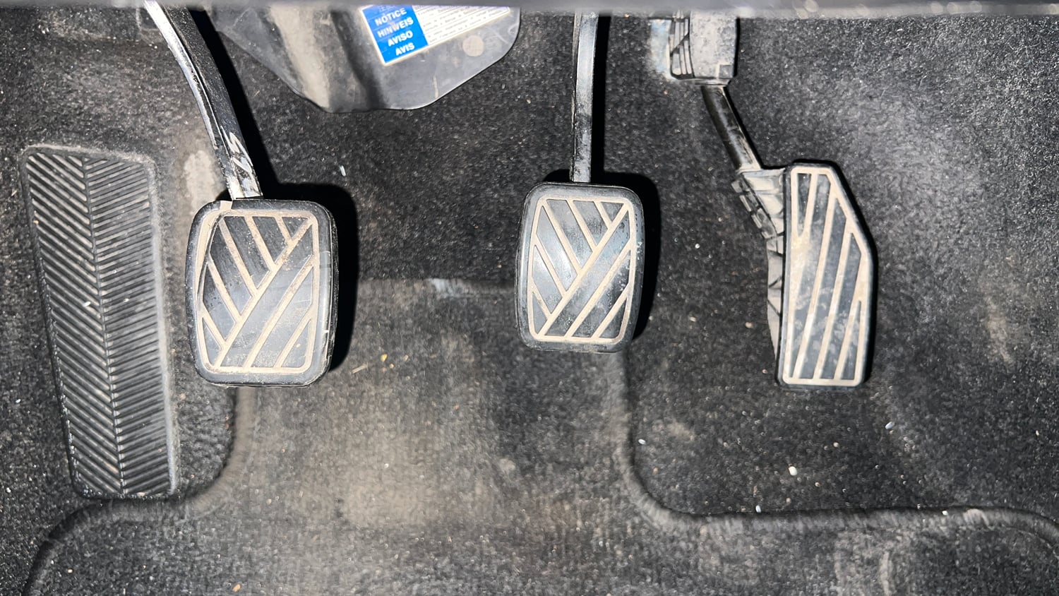 Used 2018 Maruti Suzuki Baleno Alpha 1.2 Petrol Manual interior PEDALS VIEW