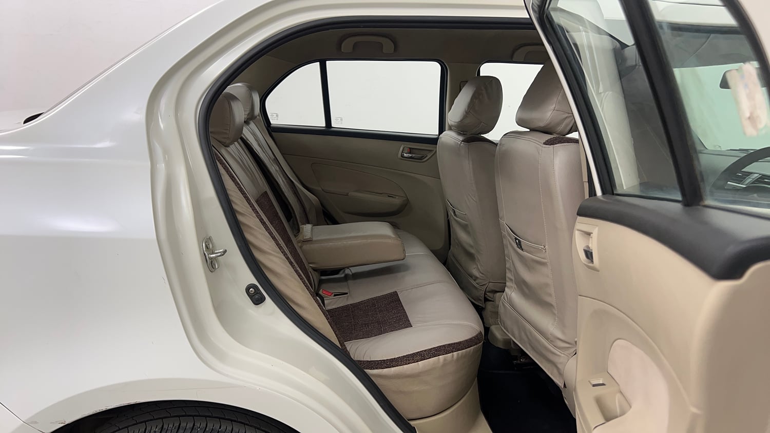 Used 2012 Maruti Suzuki Swift Dzire ZXI Petrol Manual interior RIGHT SIDE REAR DOOR CABIN VIEW