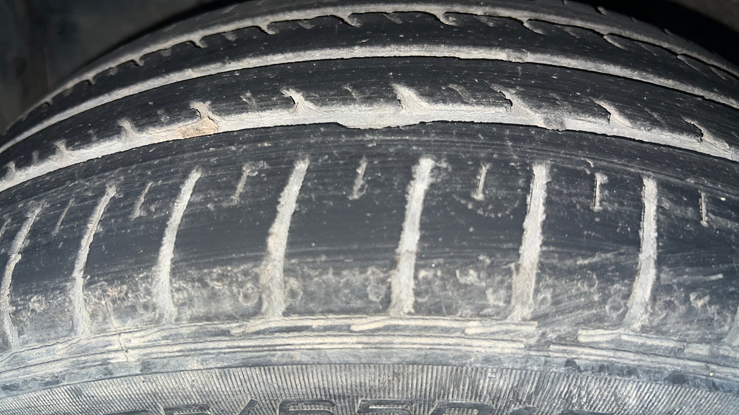 Used 2019 Honda Jazz VX Petrol Petrol Manual tyres LEFT FRONT TYRE TREAD VIEW